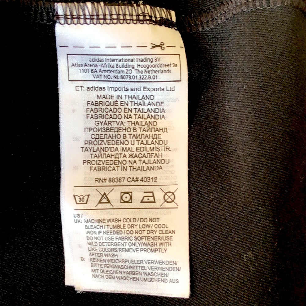 Adidas workout top long sleeves - Picture 4 of 4